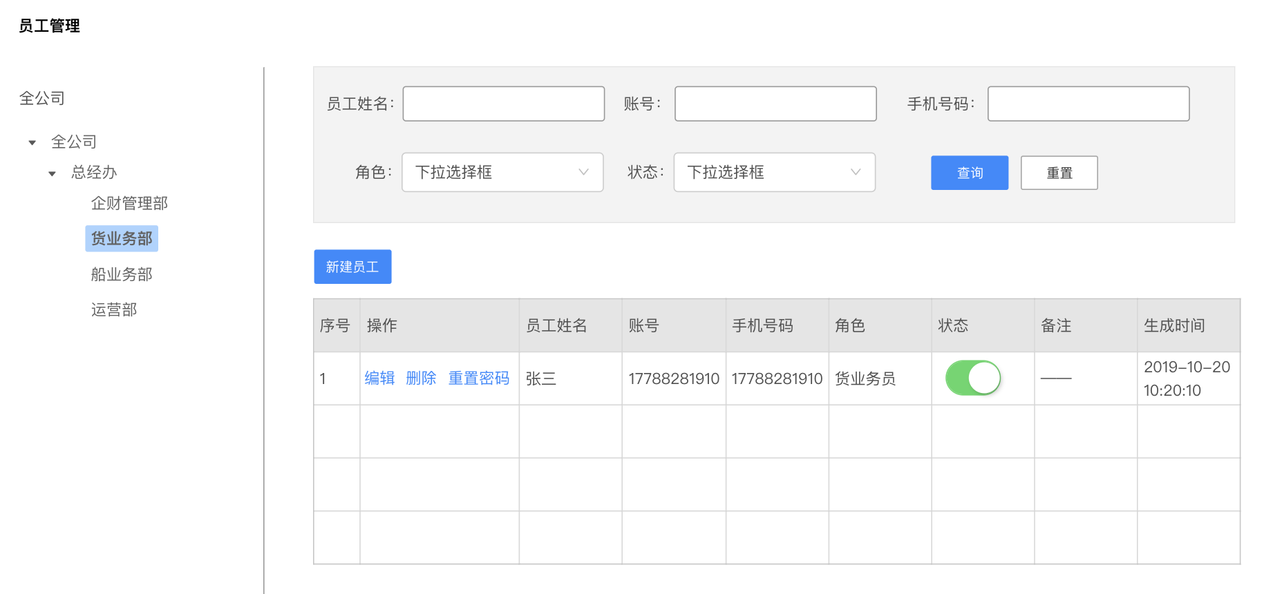 B端产品设计：用户角色权限系统设置